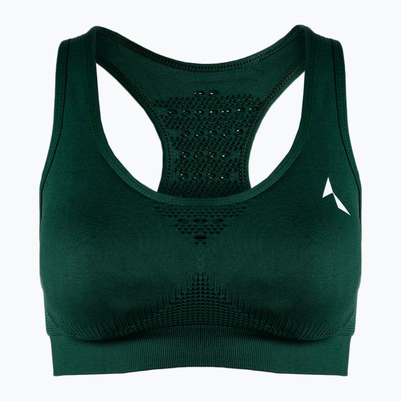 Nahtloser Damen Trainings-BH Carpatree Phase Seamless grün CP-PSB-BG