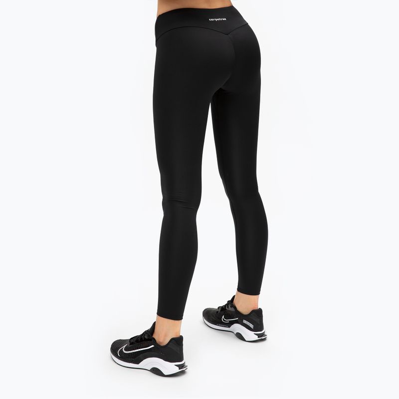 Carpatree Spark Highwaist Damen Trainingsleggings schwarz CP-SHL-B-225 2