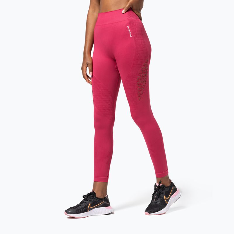 Damen Carpatree Phase Nahtlose Leggings rot CP-PSL-RA 2