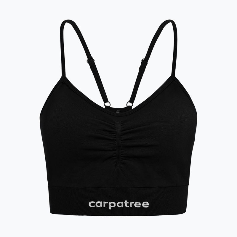 Carpatree Allure Nahtloser Fitness-BH schwarz 5