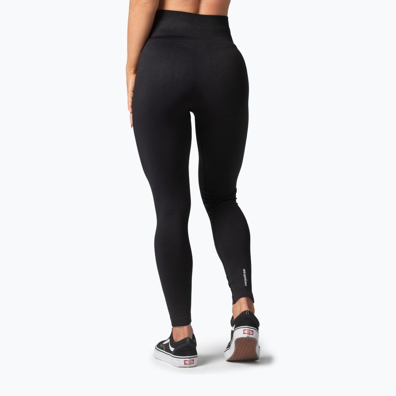 Damen Carpatree Arcade Nahtlose Trainingsleggings schwarz 2