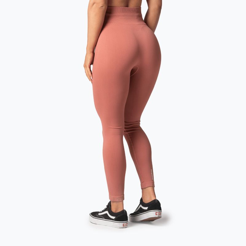 Damen-Workout-Leggings Carpatree Arcade Seamless rosa/canyon rose 2