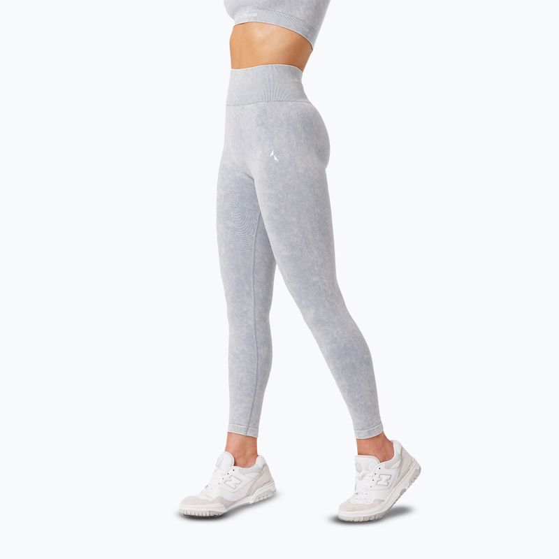 Damen Trainingsleggings Carpatree Yasmine Seamless blau stone wash 5