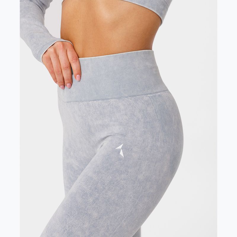 Damen Trainingsleggings Carpatree Yasmine Seamless blau stone wash 6