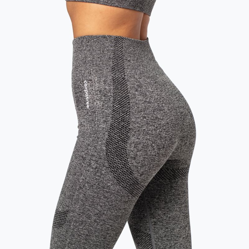 Damen Trainingsleggings Carpatree Vibe Seamless grau/melange 4