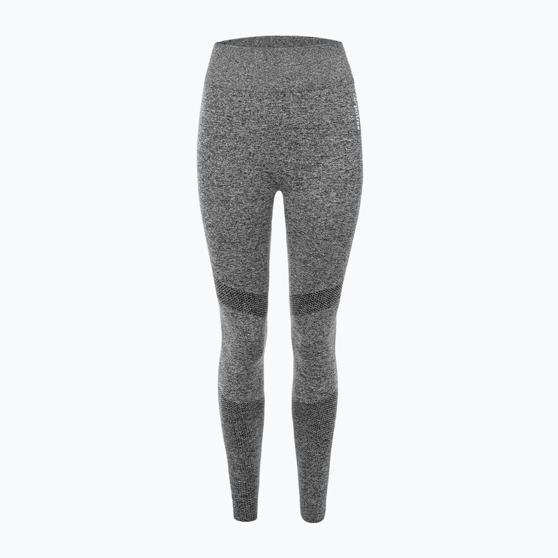 Damen Trainingsleggings Carpatree Vibe Seamless grau/melange 5