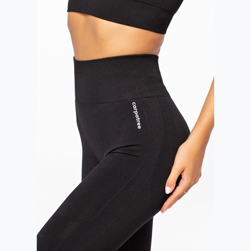 Damen Trainingsleggings Carpatree Vibe Seamless schwarz 4