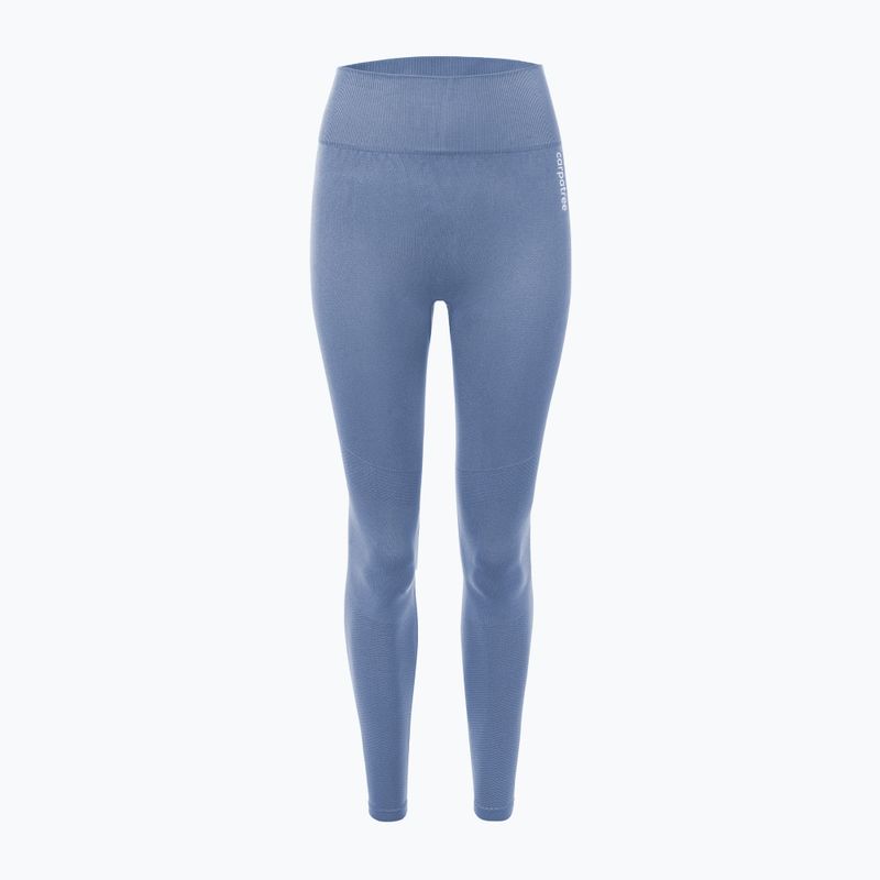 Damen Trainingsleggings Carpatree Vibe Seamless blau 5