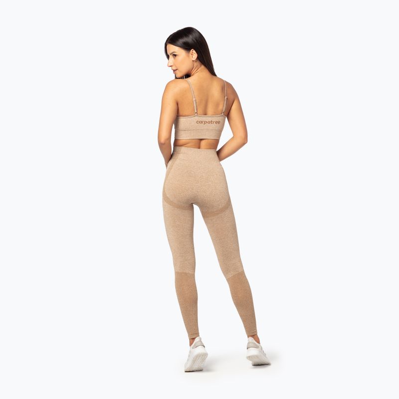 Fitenss Carpatree Vibe Nahtloser BH beige melange