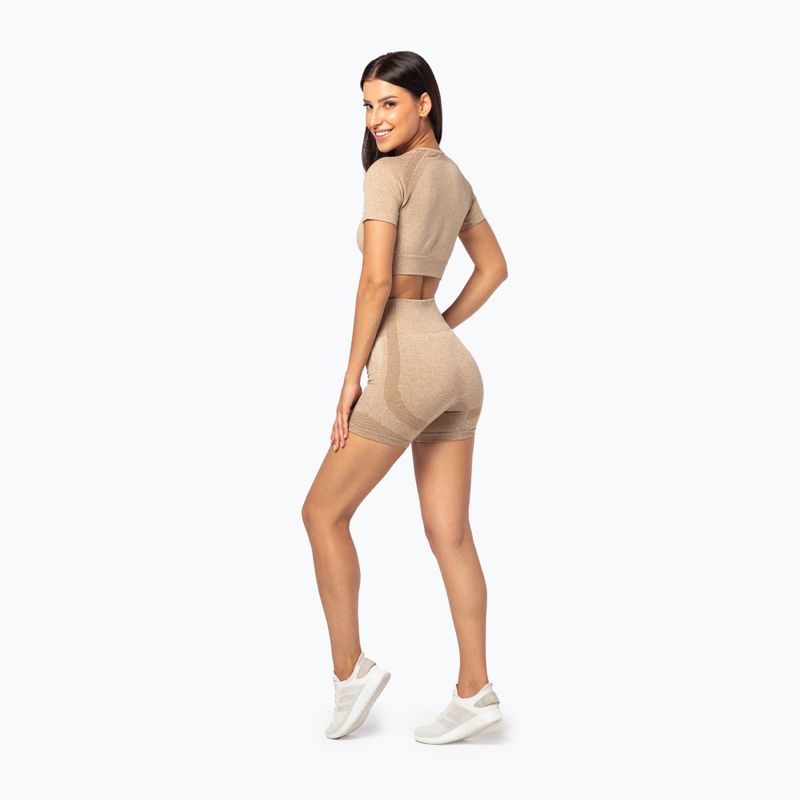 Damen-Workout-Top Carpatree Vibe Seamless beige melange 3