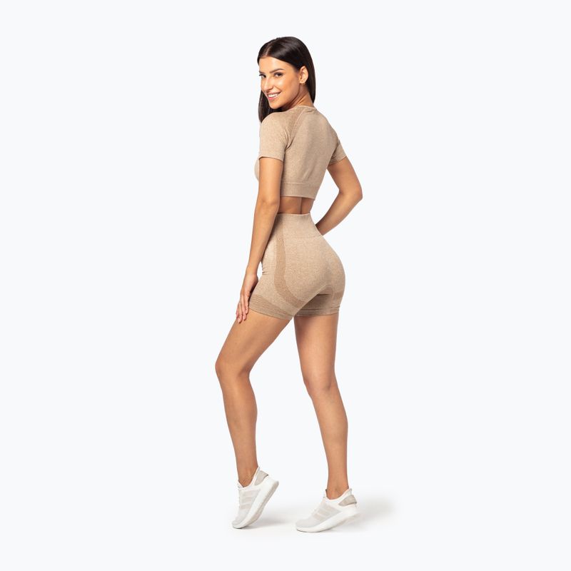Women's Carpatree Vibe Nahtlose Shorts beige melange 2