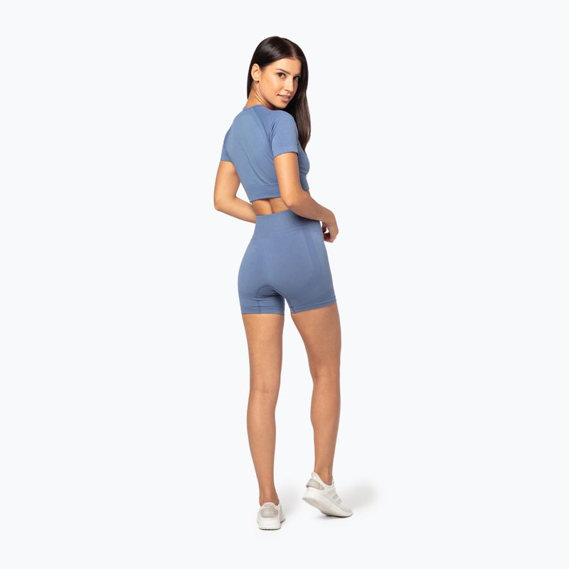 Damen Carpatree Vibe Nahtlose Shorts blau 2