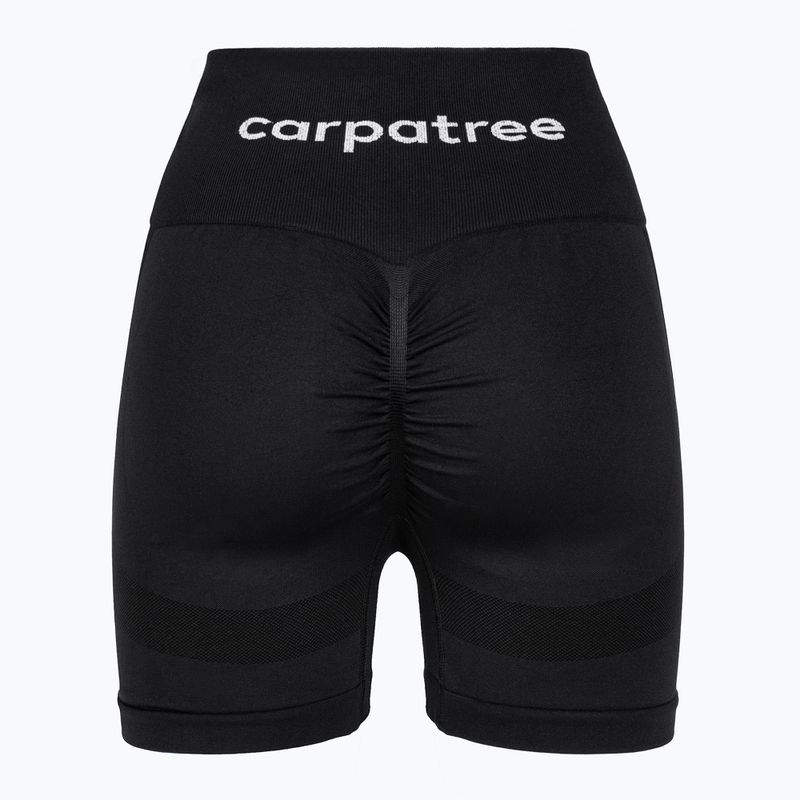 Damen Trainingsshorts Carpatree Allure Seamless schwarz 2