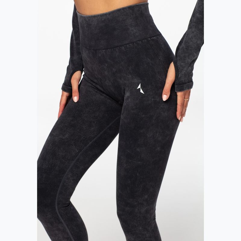 Damen Trainingsleggings Carpatree Yasmine Nahtlos schwarz 4