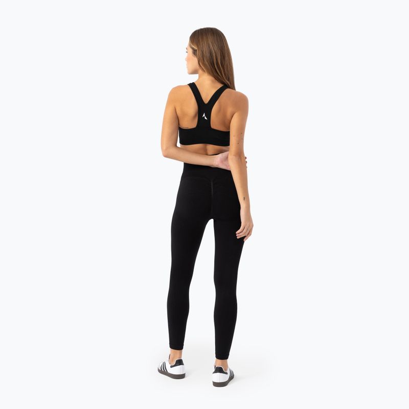 Damen Trainingsleggings Carpatree Blaze Seamless schwarz 3