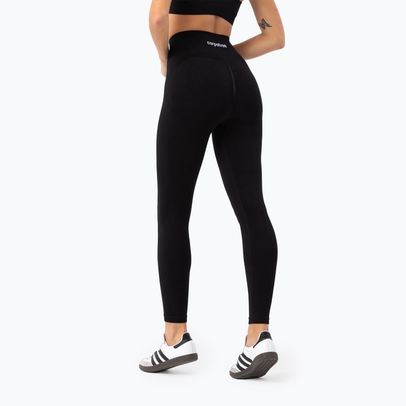 Damen Trainingsleggings Carpatree Blaze Seamless schwarz 6