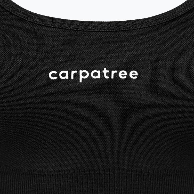 Carpatree Blaze Seamless sepia schwarz Fitness-BH 3