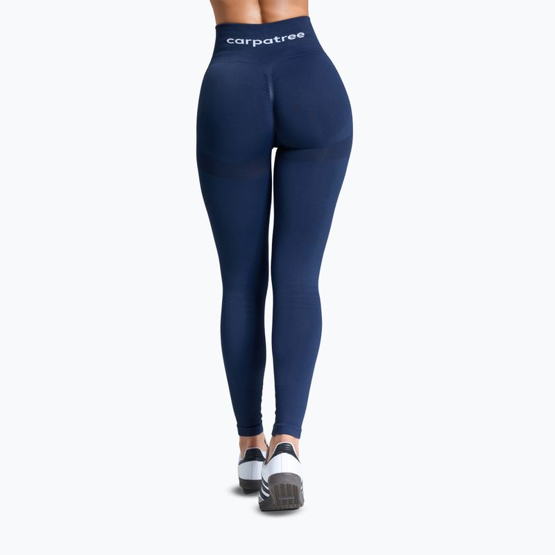 Damen-Trainingsleggings Carpatree Allure Seamless midnight blue 3