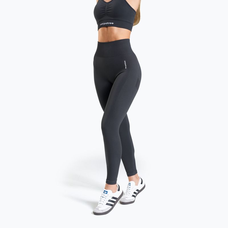 Damen Trainingsleggings Carpatree Allure Seamless titanium grey