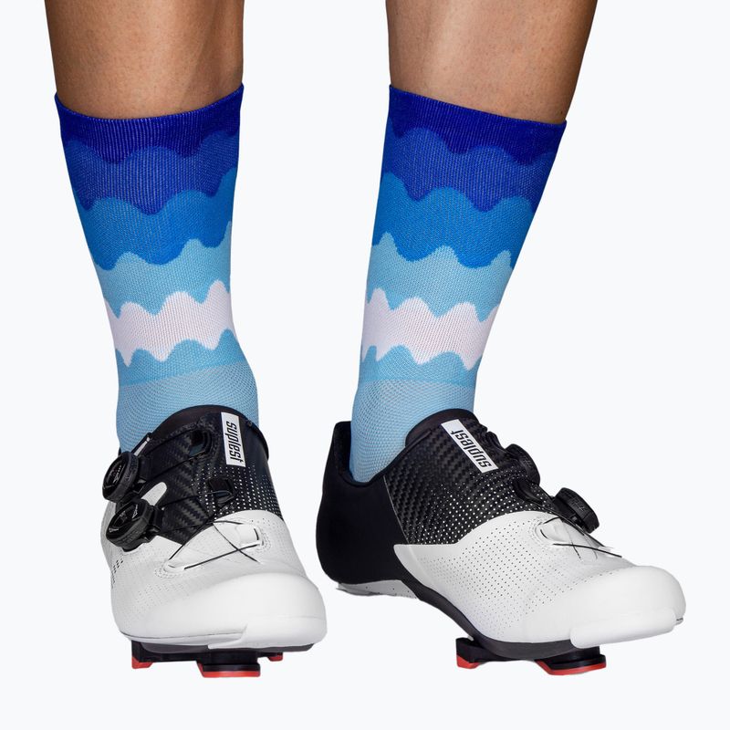 LUXA Teneriffa blau Fahrradsocken LUHE21SSTBLS 2