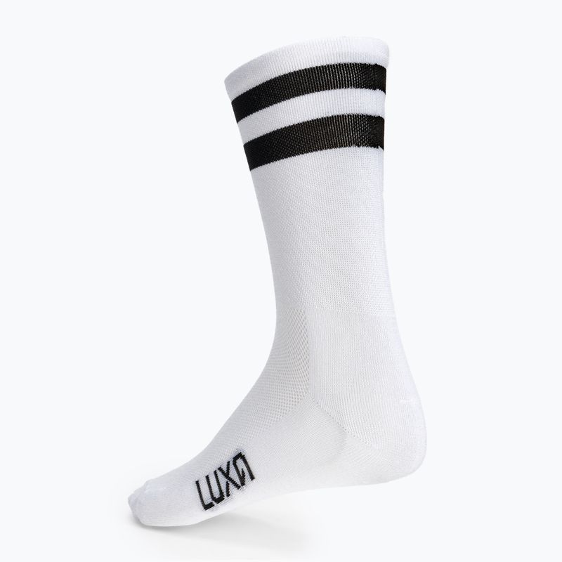 LUXA Night weiße Fahrradsocken LUHES04S 3