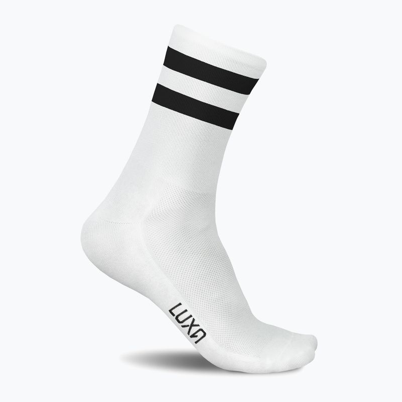 LUXA Night weiße Fahrradsocken LUHES04S