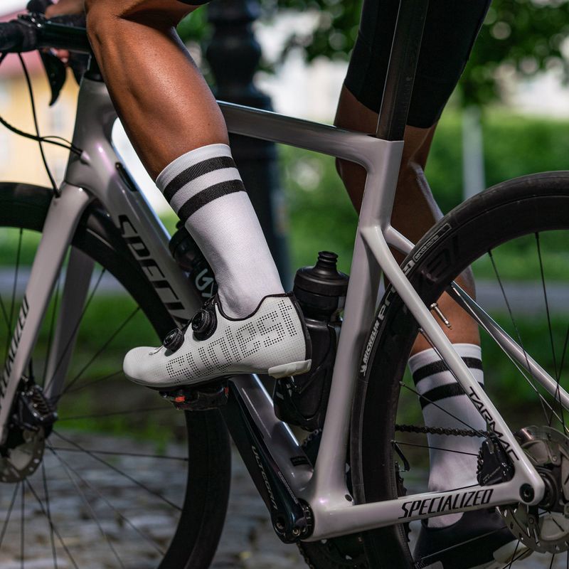 LUXA Night weiße Fahrradsocken LUHES04S 6