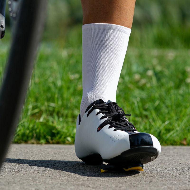 LUXA Secret weiße Fahrradsocken LUHE19SSWS 3