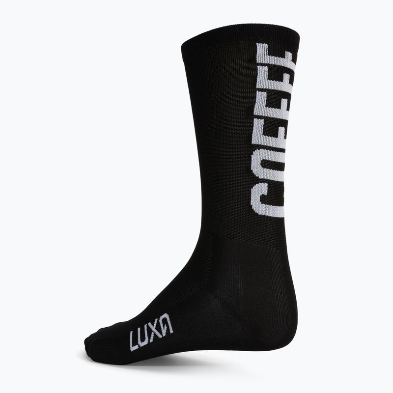 LUXA Coffee Ride Fahrradsocken schwarz LAM21SCRBS1 4