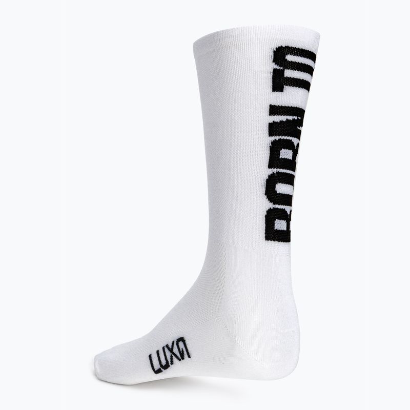 LUXA Born to Climb Fahrradsocken weiß LAM21SBTCWS1 4