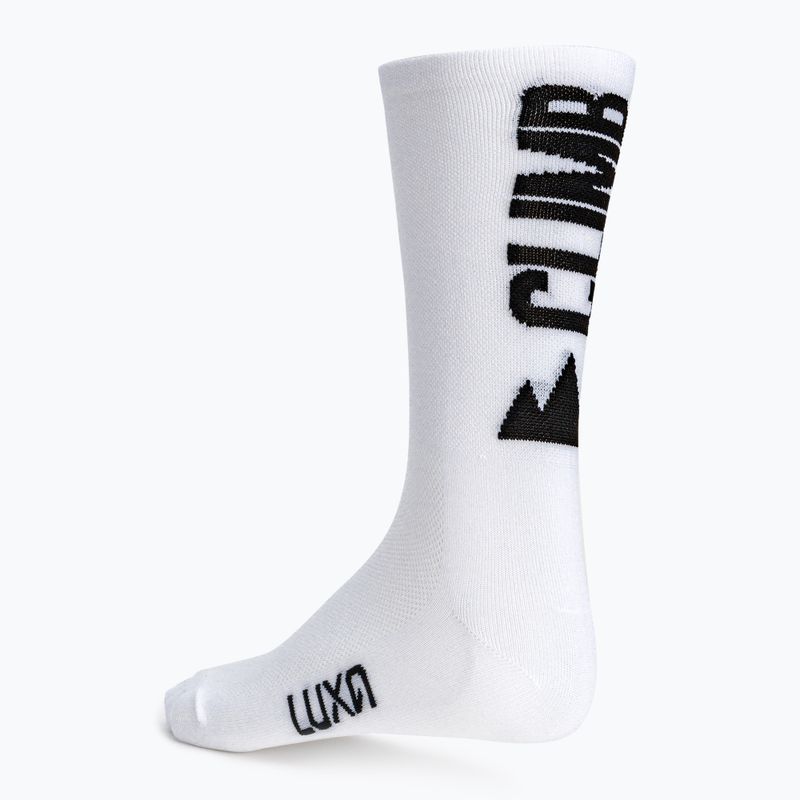 LUXA Born to Climb Fahrradsocken weiß LAM21SBTCWS1 5