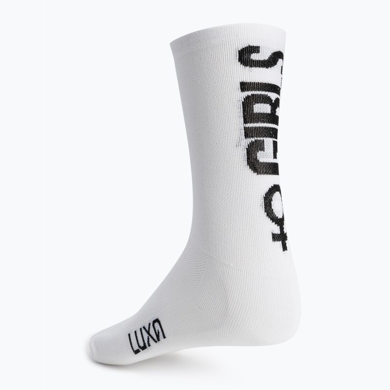 Damen-Radsocken LUXA Girls Power weiß LAM21SGPS1 4