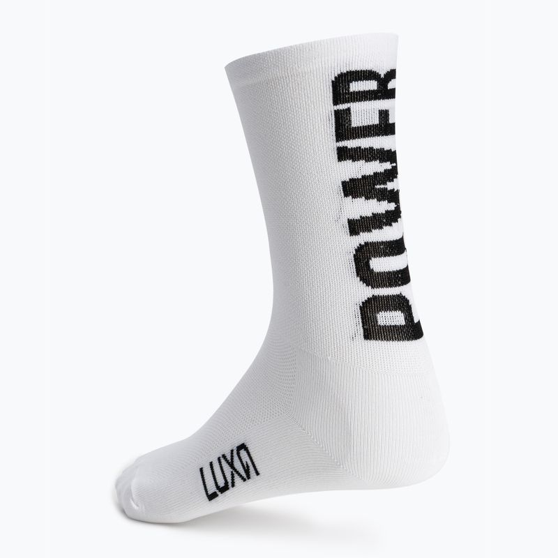 Damen-Radsocken LUXA Girls Power weiß LAM21SGPS1 5