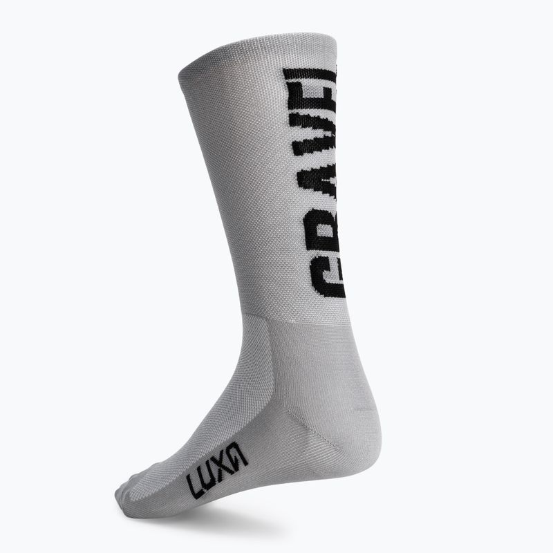 LUXA Only Gravel graue Fahrradsocken LAM21SOGG1S 5