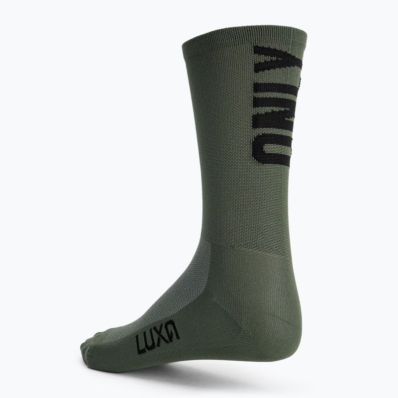 Fahrradsocken LUXA Only Gravel grün LAM21SOGK1S 4