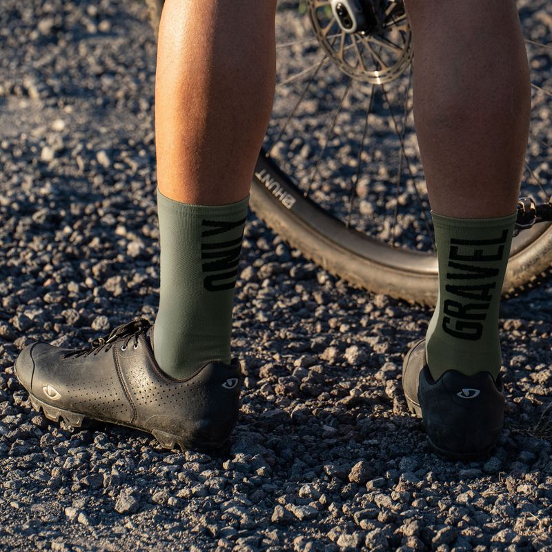 Fahrradsocken LUXA Only Gravel grün LAM21SOGK1S 7