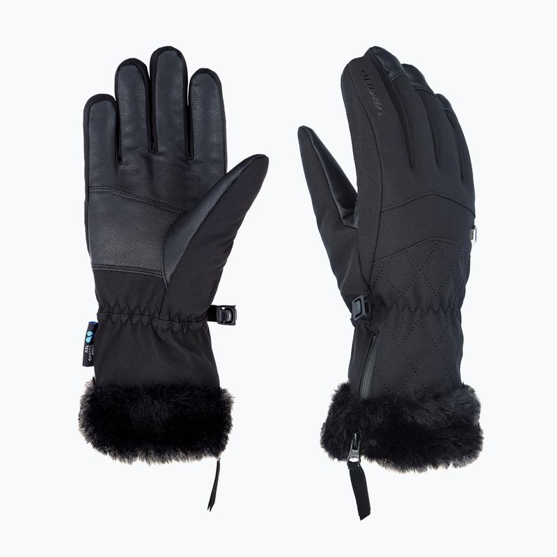 Damen Skihandschuhe Viking Meris Ski black