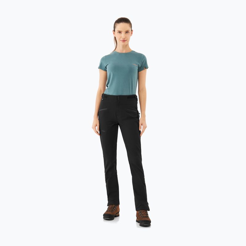 Damen-Trekkinghose Viking Expander Warm black 2