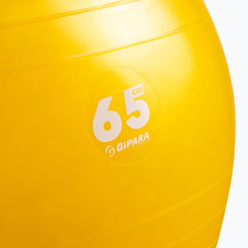 Gipara Fitness-Ball 65 cm gelb 3999 2
