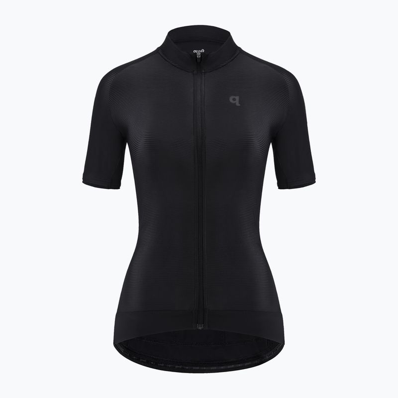 Damen Radtrikot Quest Stone schwarz