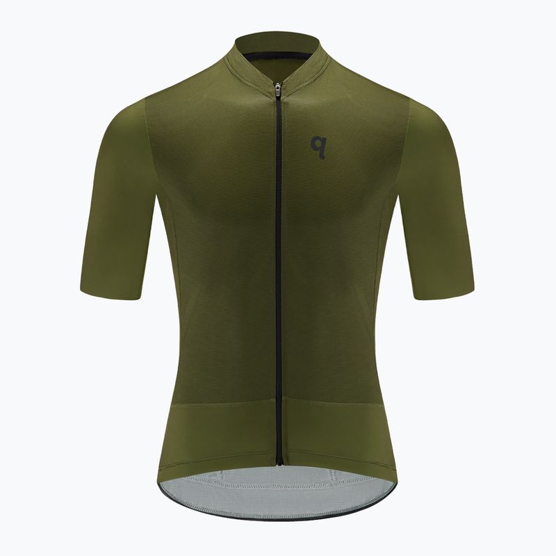 Herren Quest Adventure Radtrikot riffelgrün
