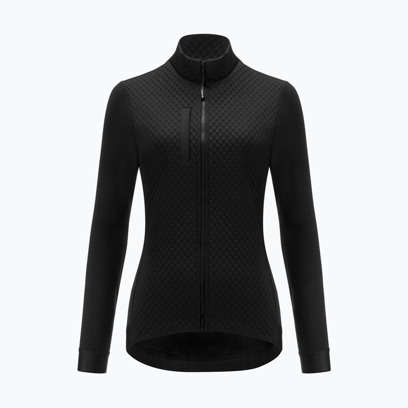 Damen-Radsport-Sweatshirt Quest Pneumatic schwarz THERMO-PNEUMATIC21-WMN