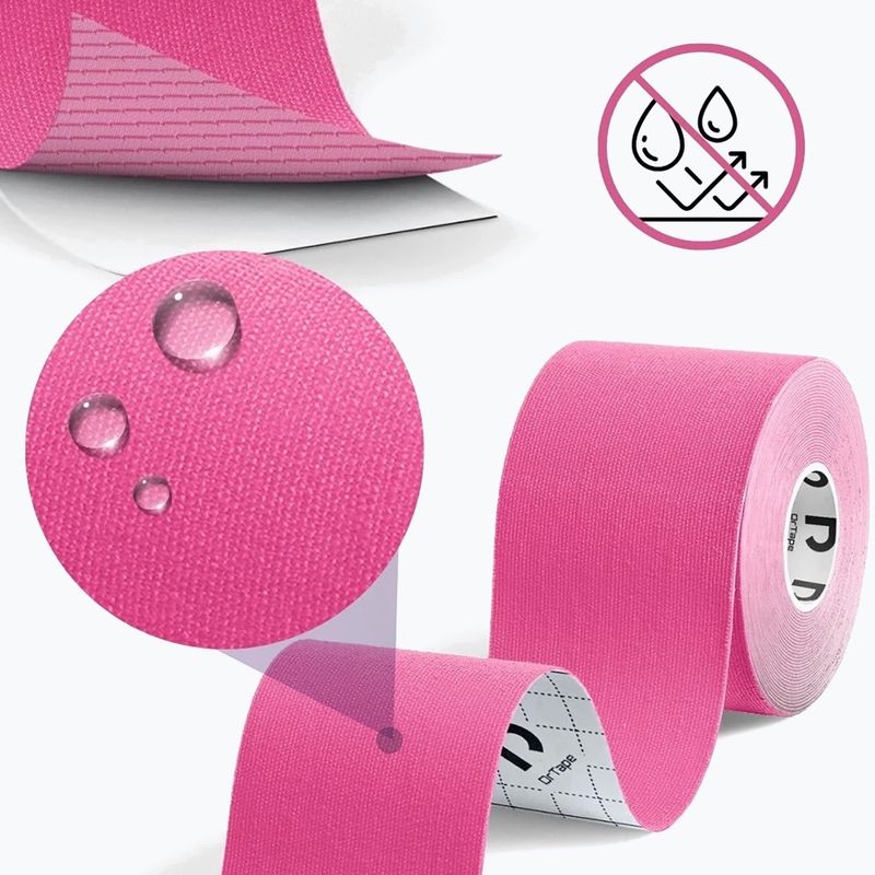 Kinesio-Tape DrTape Kinesiology Tape pink 3