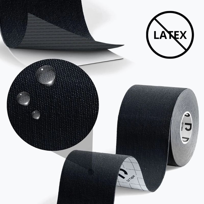 Kinesiotape DrTape Kinesiology Tape black 3