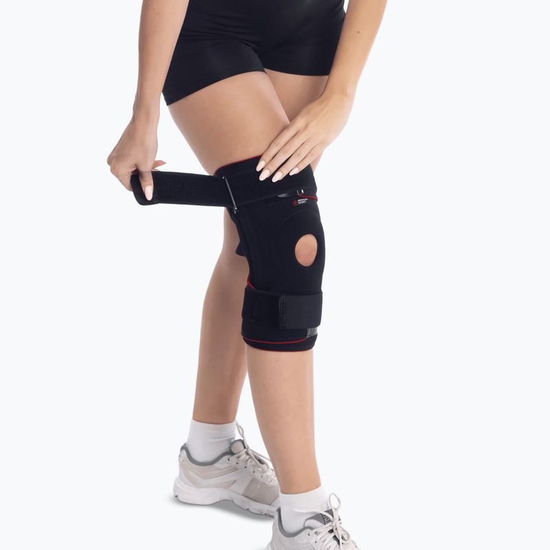 Kniestabilisator MSupport Red black 3