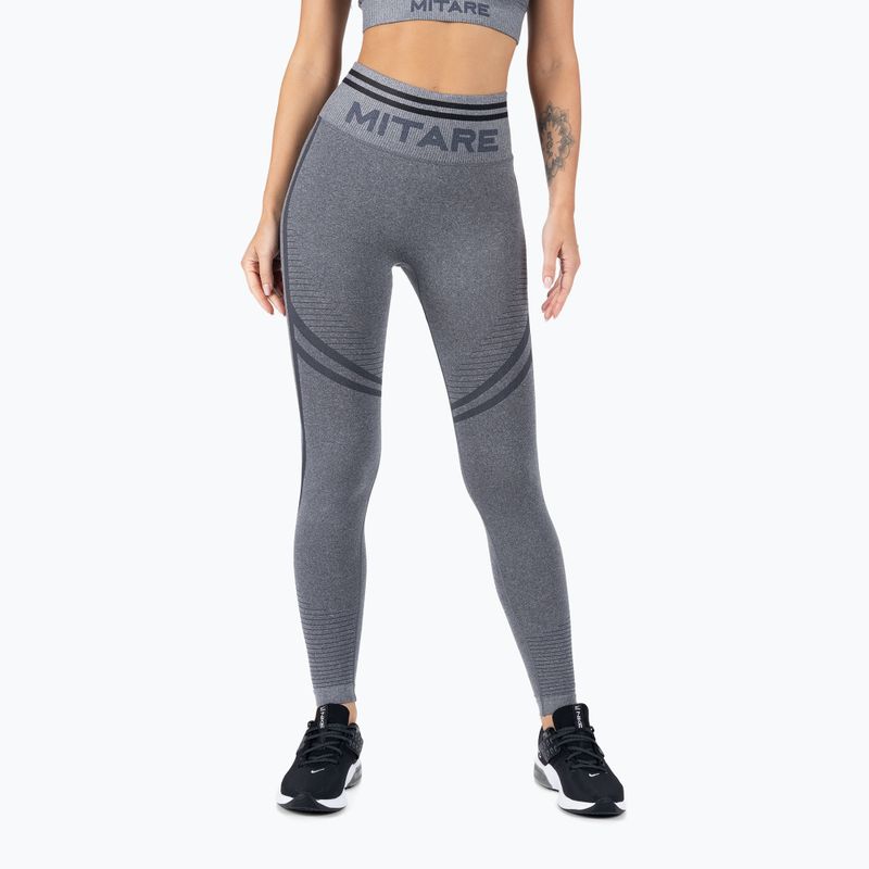 Women's MITARE Slim Push Up Leggings dunkelgrau K078