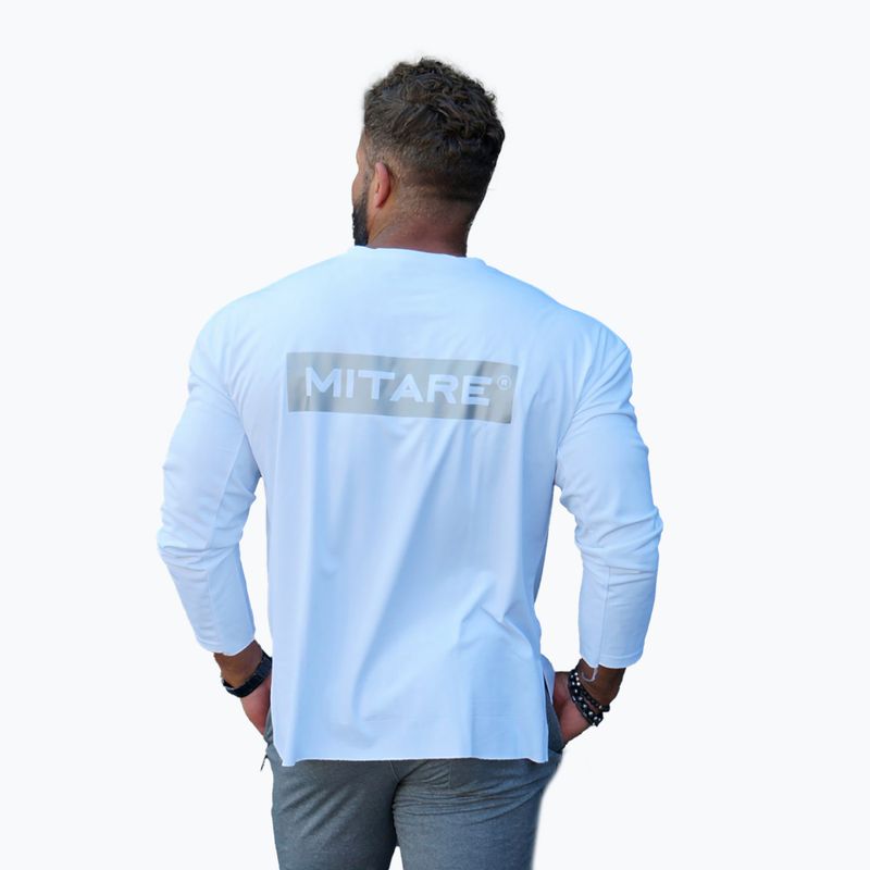 Herren MITARE PRO Trainings-Langarmshirt weiß K101