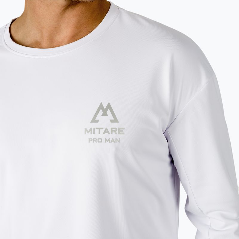 Herren MITARE PRO Trainings-Langarmshirt weiß K101