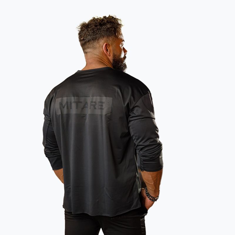 Herren MITARE PRO Trainings-Langarmshirt schwarz K101