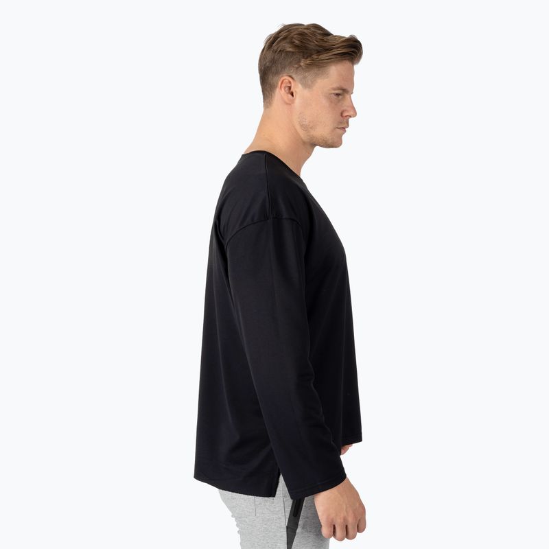Herren MITARE PRO Trainings-Langarmshirt schwarz K101